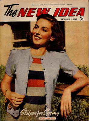 New Idea Australia magazine - September 1, 1948 - with ''Spring Brides'' section