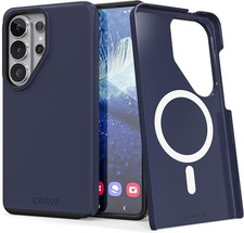 1. For Samsung Galaxy S26 Ultra Case, Shockproof Protection Dual Layer - Navy