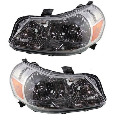 Headlight Set For 2007-2011 2012 2013 Suzuki SX4 Left and Right 2Pc