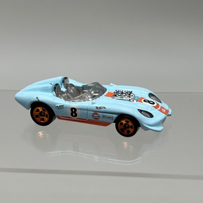 Hot Wheels Glory Chaser Gulf Racing Blue #8 1:64 Diecast Car Post Discs B11