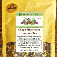Chaga Mushroom Immune Tea, BOOST YOUR IMMUNITY  418