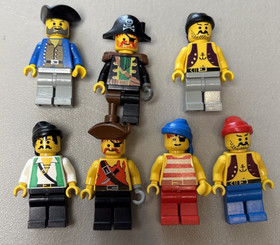 LEGO Pirates 6289 Red Beard Runner 100% Complete Vintage All Minifigures