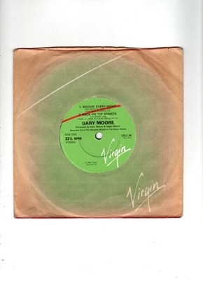 GARY MOORE - ROCKIN' EVERY NIGHT LIVE AT THE MARQUEE.UK 1982 ORIG 7'' & CO/SL. EX