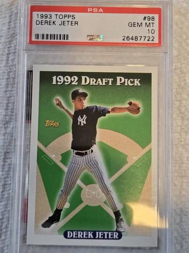 1993 Topps - Derek Jeter #98 (RC) Psa 10