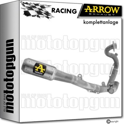 ARROW KOMPLETTANLAGE COMPETITION EVO BOMB ROUND TITAN HONDA NSF 250 R 2026 26