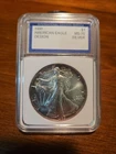 1990 1 oz Silver American Eagle  Toned