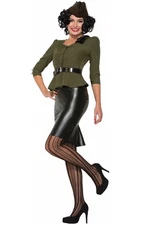 Brand New Military Missile Millie Women Adult Costume (XS/S)