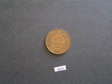 Aust 1931 One Penny 1d KG V Coin (1) Used