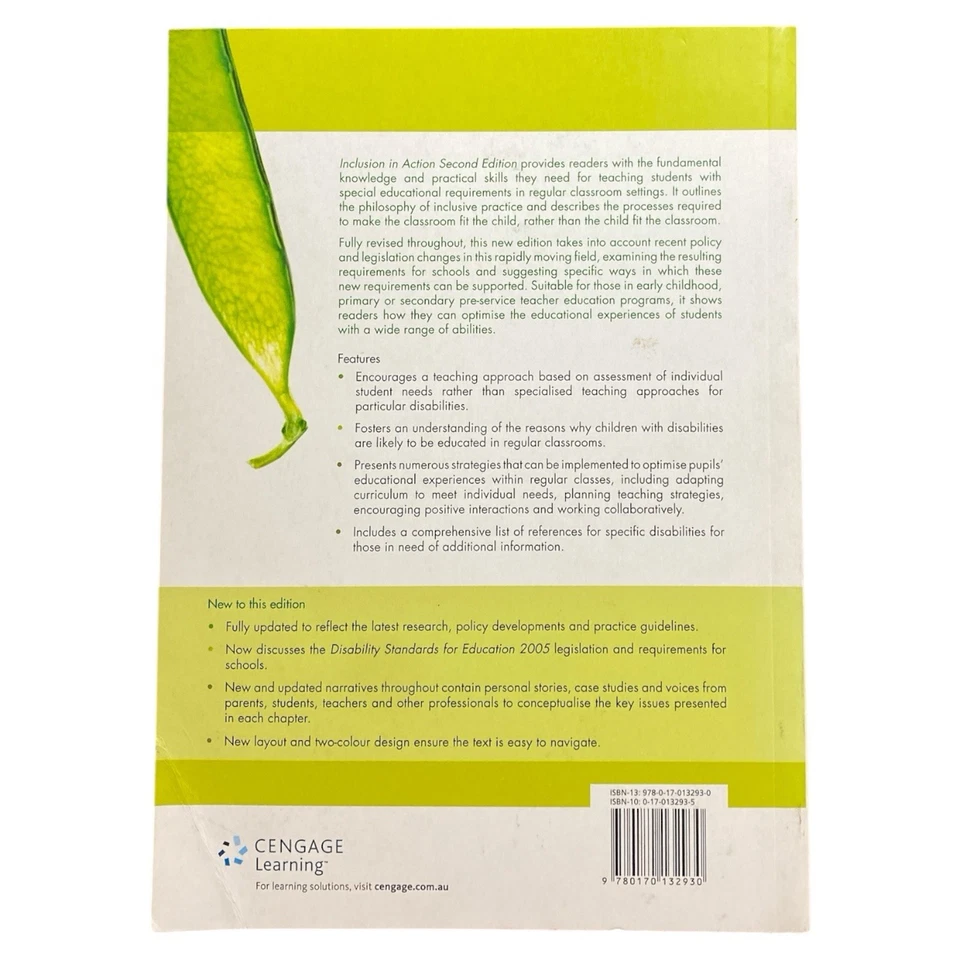 Inclusion in Action Phil Foreman 2nd Edition Special Education Teaching Textbook - Image 2 of 4