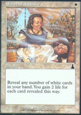 Light Play x 1 Scent of Jasmine - Foil Urza's Destiny
