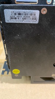 RX 6600 listing on ebay