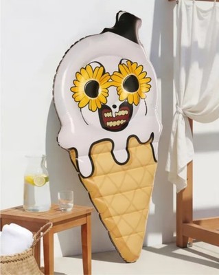 Art the Clown Ice Cream Inflatable Pool Float - Terrifier - Spirit Halloween