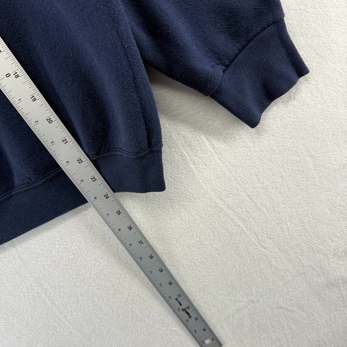 Vintage Casino Sweatshirt Boys Kids XL Blue Crewneck Pullover Graphic Faded 90s - Picture 4 of 8