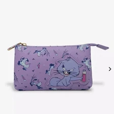 Disney The Emperor's New Groove Cat Yzma Allover Print Cosmetic Bag - Exclusive