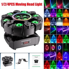 6 Arms 180W LED Moving Head Stage Beam Light with Laser for DJ Disco Party Bar