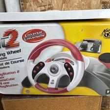 Mad Catz MC2 Racing Steering Wheel Controller and Pedals for Xbox