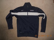 UCONN Huskies Nike Dri Fit Track Jacket Connecticut Get Ready for Hoops Small W 