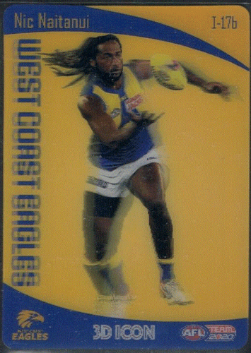 2020 AFL TEAMCOACH 3D ICON CARD I-01b TO I-018b; Individual Card Sale. - Picture 1 of 19