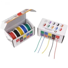 5 Colors DIY Wire Silicone Tinned Copper Electronic Wire Stranded Wire Cable