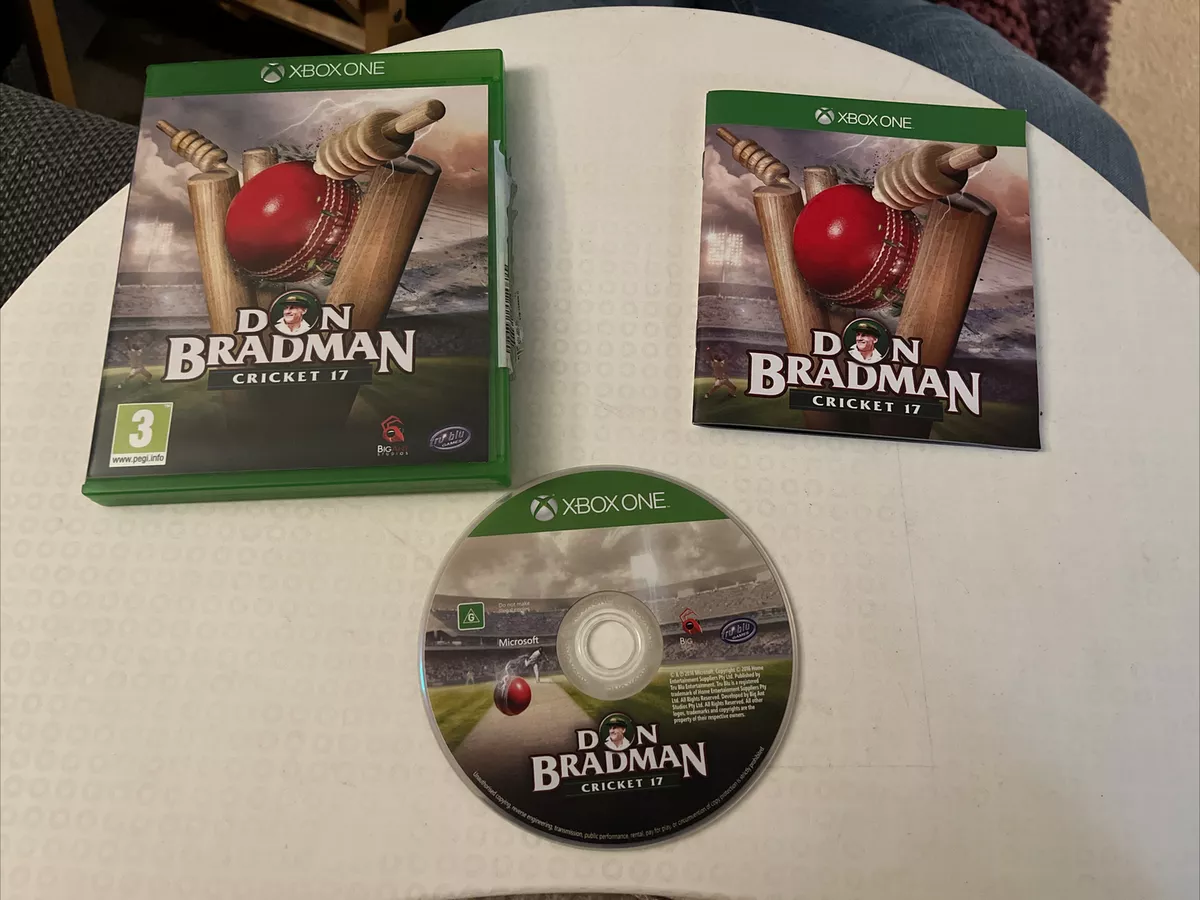 Don bradman cricket hotsell 17 xbox 360