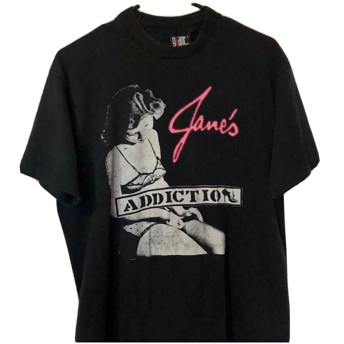 vintage Giant Tag janes addiction Band T-shirt - image 1