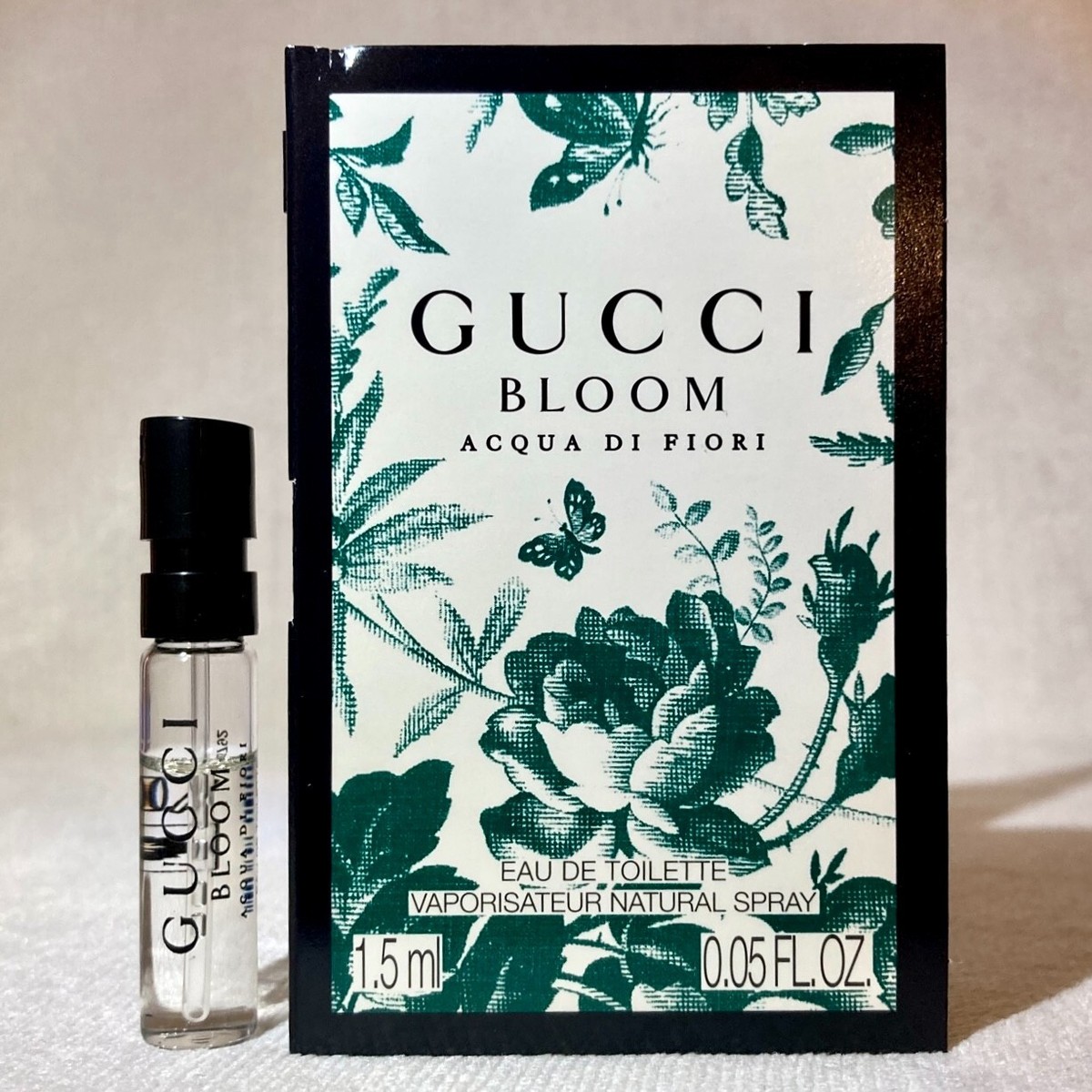 香水(ユニセックス) GUCCI BLOOM ACQUA DI FIORI 50ml Gucci Bloom Acqua di Fiori Eau de Toilette EDT Sample Spray .05oz