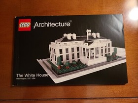 [PRE-ASSEMBLED] LEGO Architecture The White House (21006) [COMPLETE WITH MANUAL]