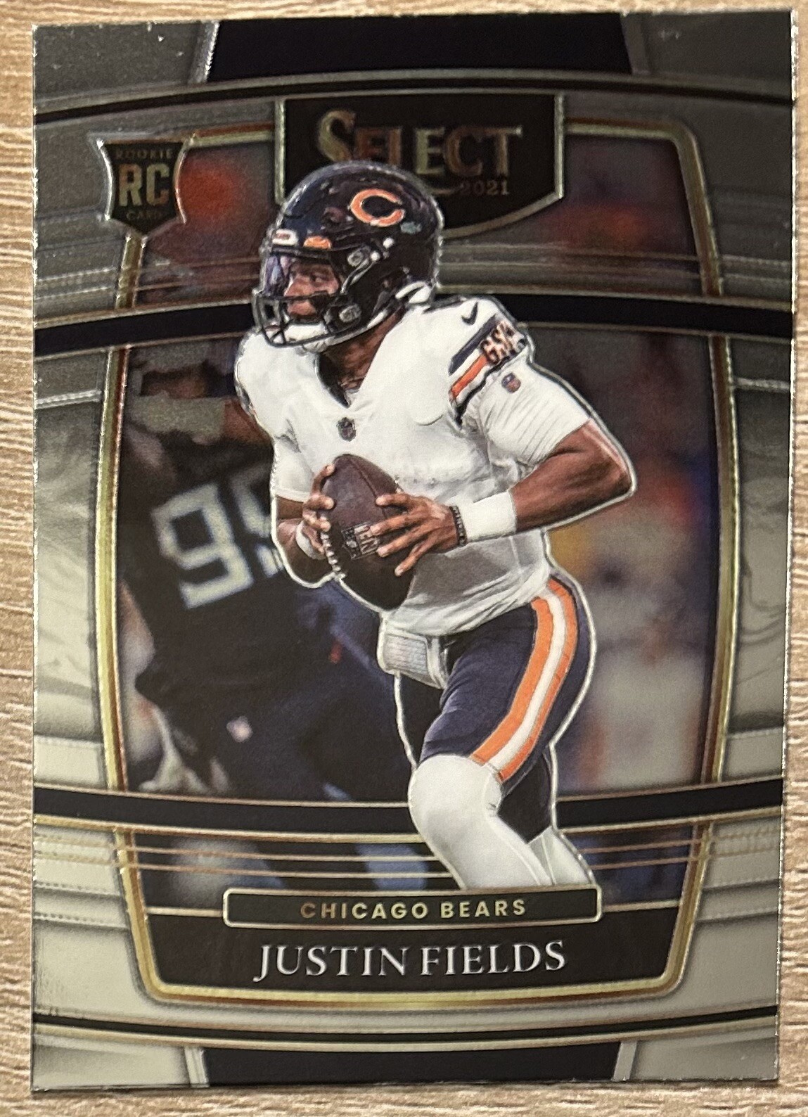2021 Panini Select - Concourse #50 Justin Fields (RC) Pittsburgh Steelers!!
