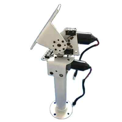 DIY DC Dual Axis Pan Tilt Solar Tracking and Monitoring Robot Heavy Load