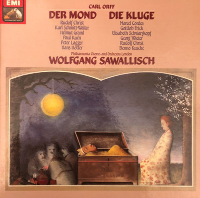 3 x LP Box - Carl Orff - Wolfgang Sawallisch - Der Mond / Die Kluge - HMV