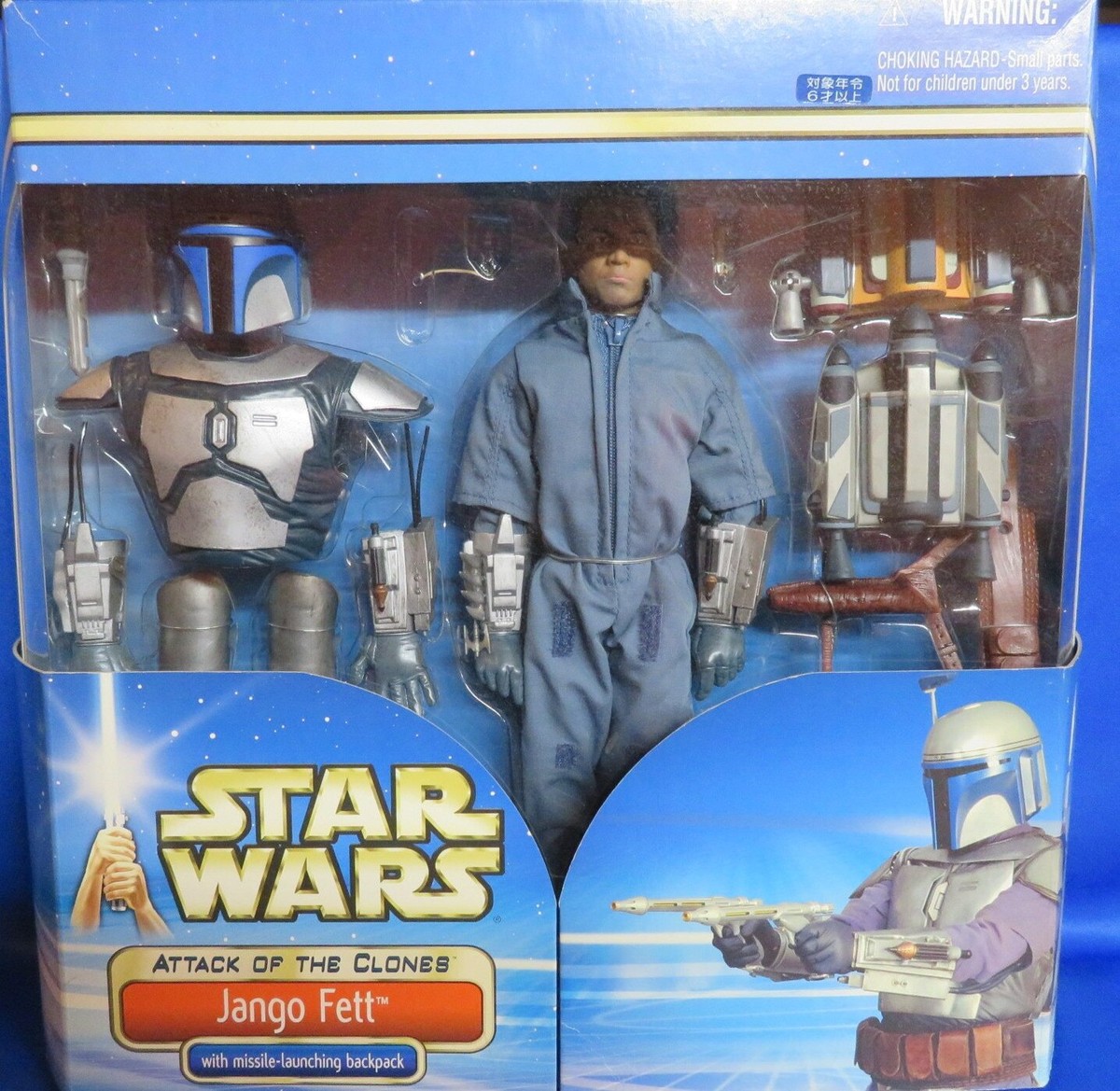 Hasbro Star Wars Jango Fett 未開封 HASBRO (approx. 28cm action figure) JANGO FETT / WITH