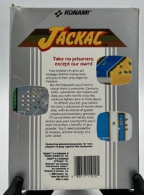 Jackal NES Box Game Dust Cover Tested  (Nintendo Entertainment System, 1987)