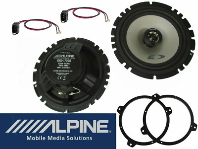 Alpine Lautsprecher für BMW E46 3er Tür vorn Limousine Coupe Cabrio Touring 220W