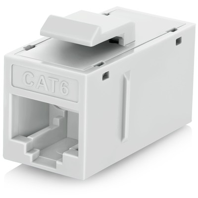 Everest 24pack Cat6 Rj45 Keystone Coupler Female To Female Cat 6 Cat5e Compatibl