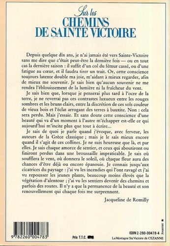 "Auf den Wegen des Heiligen Sieges" Jacqueline de Romilly / Julliard / Guter Zustand - Bild 2 von 6