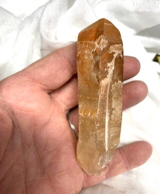 Red Lemurian 4 Inch Double Term Point Mt Shasta Energized C-1024