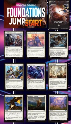 9x - Make a Stand Lot - (1/each) - Foundations Jumpstart - C/UC NM MTG