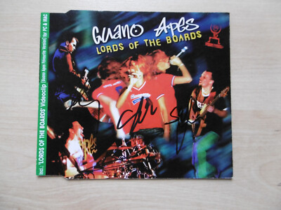 Guano Apes Autogramme signed CD-Cover ''Lords of the Boards''