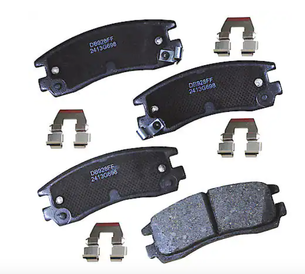 Disc Brake Pad SetPremium Gold Ceramic Rear Brake Pads CARQUEST