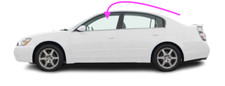 Fits: 2002-2006 Nissan Altima 4D Sedan Driver Side Front Left Door Window Glass
