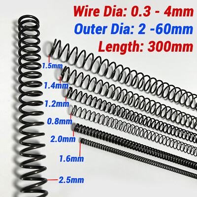 2-60mm Diameter Compression Spring Various Size 300mm Length Pressure Small
