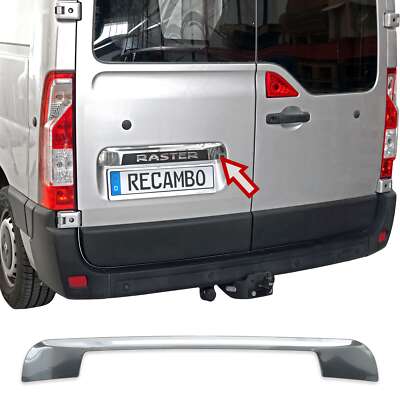Edelstahl Chrom Kofferraumleiste passend für Opel Movano B | 2010-2021