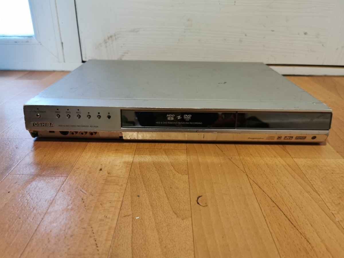 Toshiba RD-XS34SB HDD+ Video Recorder used | eBay UK