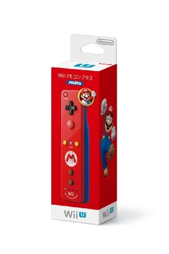 Nintendo Wii U Wii Remote Plus Mario Edition Game
