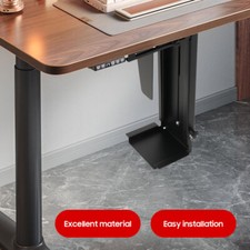 Under Desk Support Rack Computer Bracket PC Support Holder for Office Home 25kg
