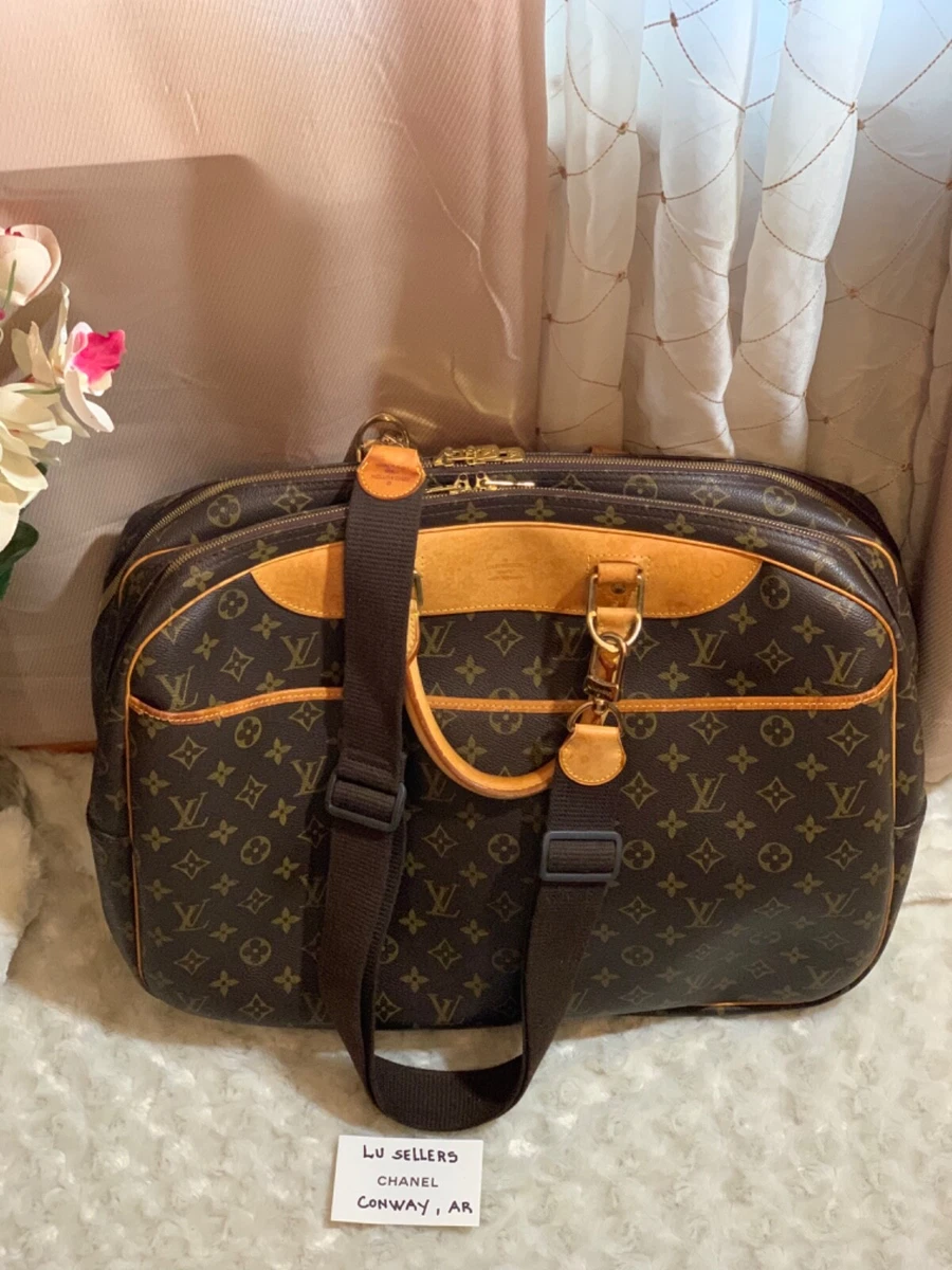 Louis Vuitton Alize Bag Monogram 24 Heures travel/carry on/overnight bag