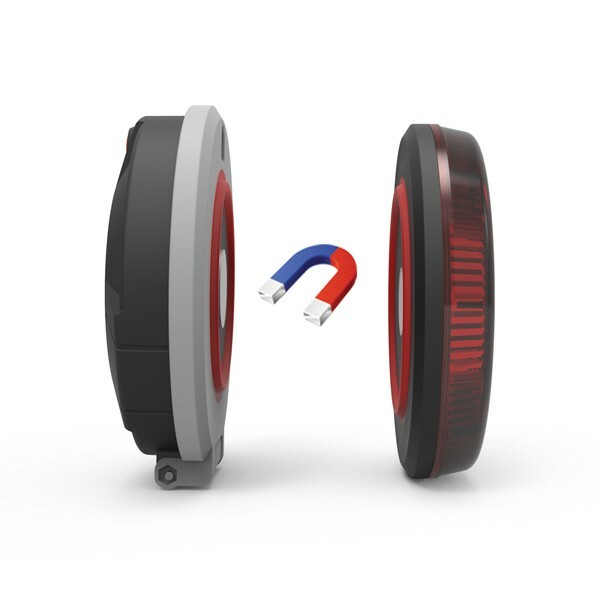 NEBO TWIN PUCKS 160 LUMEN MAGNETIC TASK LIGHT & EMERGENCY BEACON #6391 ...