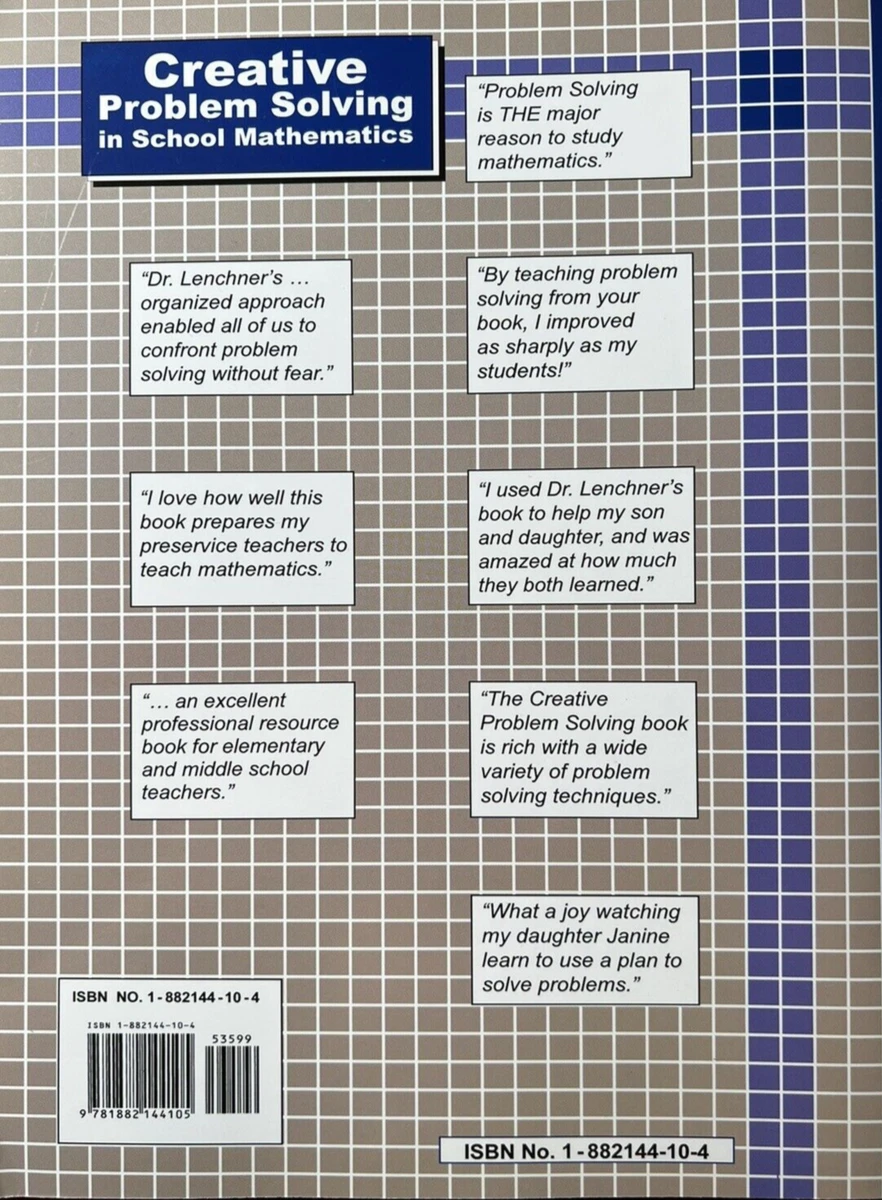 Creative Problem Solving Lesson Plans