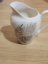 J&G Meakin Rock Fern pattern large retro jug EXCELLENT CONDITION