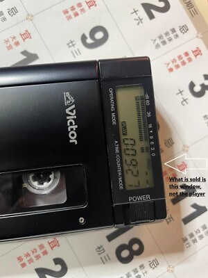 Replacement Cassette Cover Window For Victor XD-P1 /JVC XD-P1 PRO
